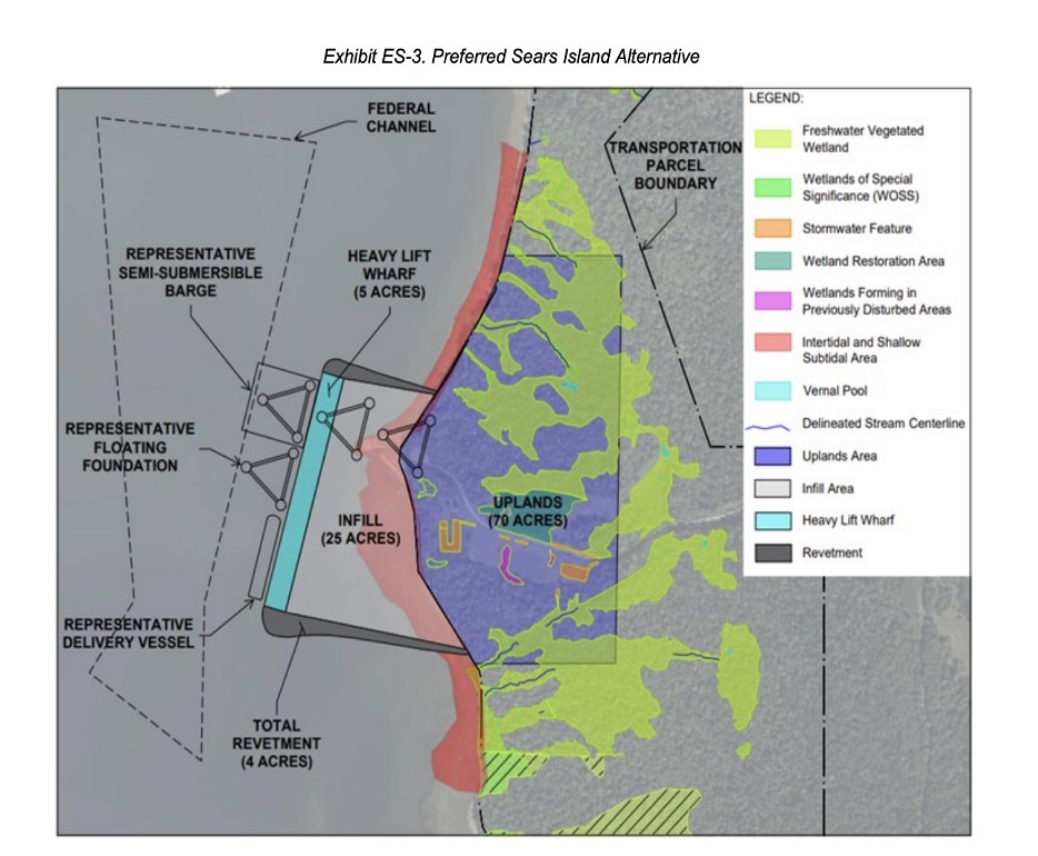Deep-Dive into the MDOT Offshore Wind Facility Draft Pre-Application Alternatives Analysis: Destroying Wetlands 