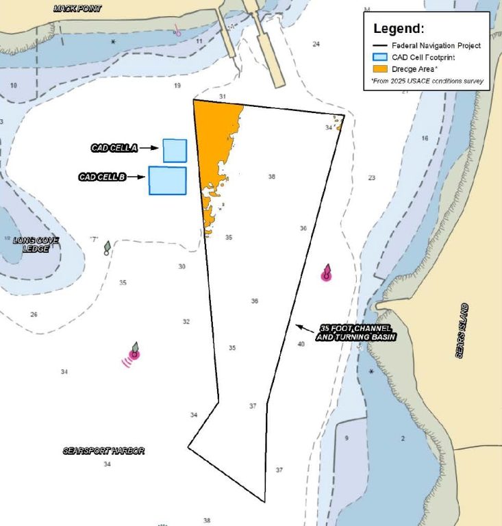 Dredging Searsport Harbor